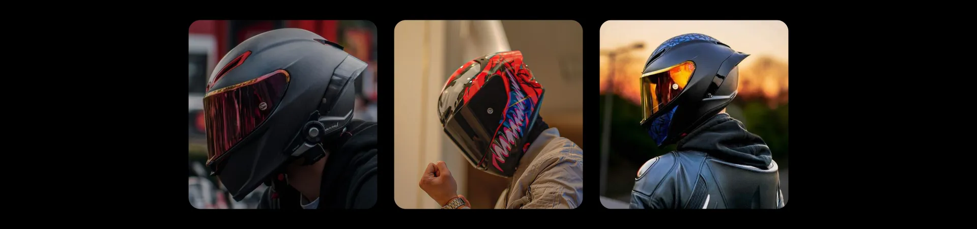 Casco de Moto para Hombre